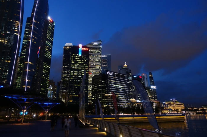 Evening in Singapore